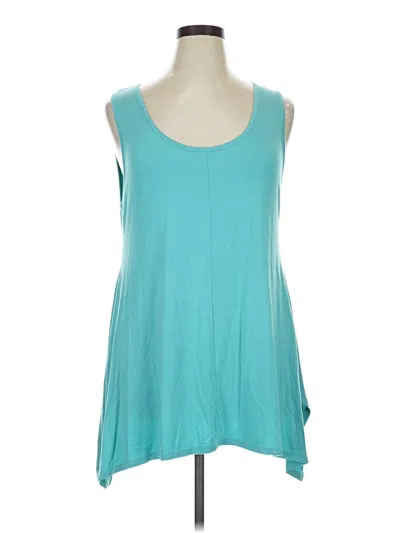 Pre-owned Soft Surroundings Casual Dress In Teal