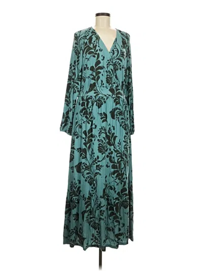 Pre-owned Soft Surroundings Casual Dress In Teal