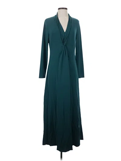 Pre-owned Soft Surroundings Casual Dress In Teal