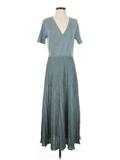 Pre-owned Soft Surroundings Casual Dress In Teal