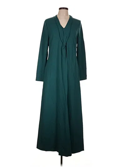 Pre-owned Soft Surroundings Casual Dress In Teal
