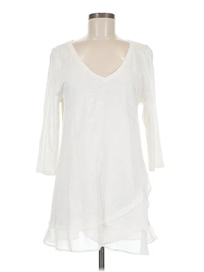 Pre-owned Soft Surroundings Casual Dress In White