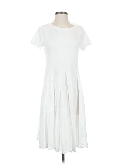 Pre-owned Soft Surroundings Casual Dress In White