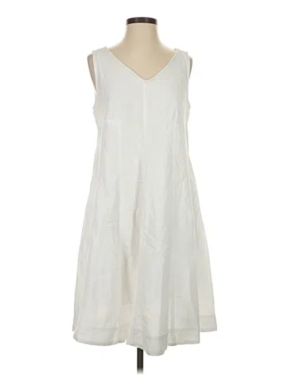 Pre-owned Soft Surroundings Casual Dress In White
