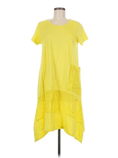 Pre-owned Soft Surroundings Casual Dress In Yellow