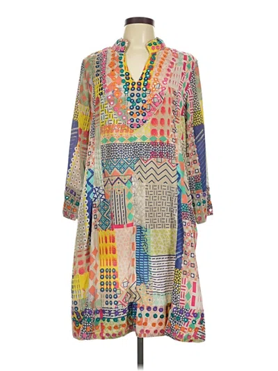 Pre-owned Soft Surroundings Casual Dress In Yellow