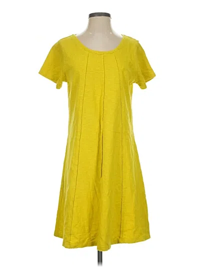 Pre-owned Soft Surroundings Casual Dress In Yellow