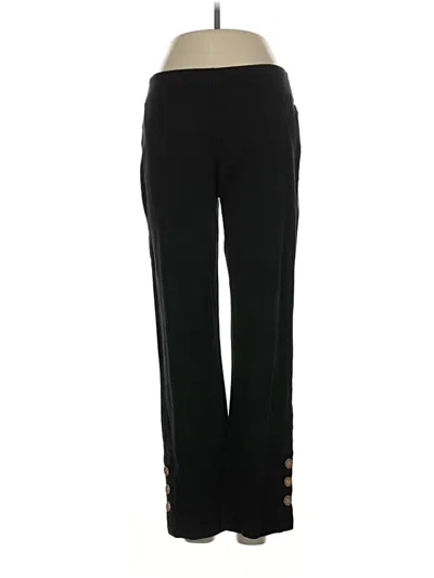 Pre-owned Soft Surroundings Casual Pants In Black