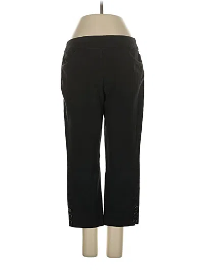 Pre-owned Soft Surroundings Casual Pants In Black