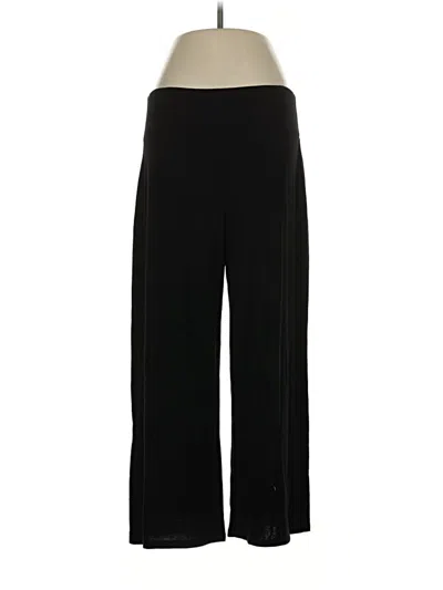 Pre-owned Soft Surroundings Casual Pants In Black
