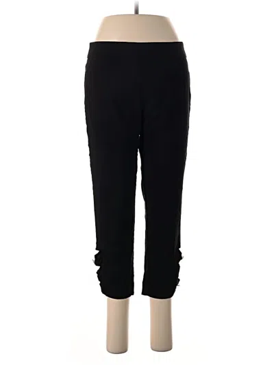 Pre-owned Soft Surroundings Casual Pants In Black