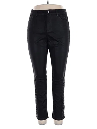 Pre-owned Soft Surroundings Casual Pants In Black