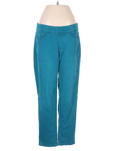 Pre-owned Soft Surroundings Casual Pants In Blue