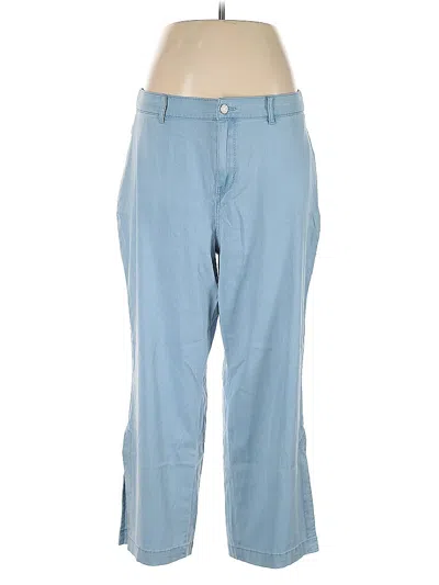 Pre-owned Soft Surroundings Casual Pants In Blue