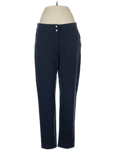 Pre-owned Soft Surroundings Casual Pants In Blue