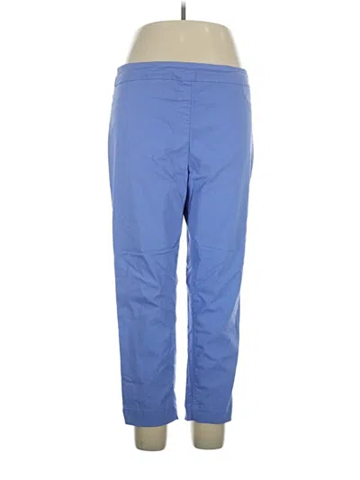 Pre-owned Soft Surroundings Casual Pants In Blue