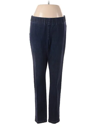 Pre-owned Soft Surroundings Casual Pants In Blue