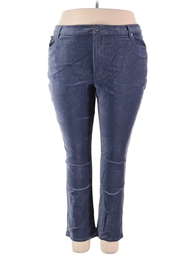 Pre-owned Soft Surroundings Casual Pants In Blue