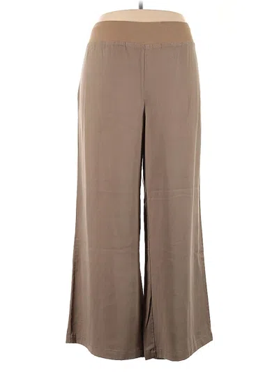 Pre-owned Soft Surroundings Casual Pants In Brown