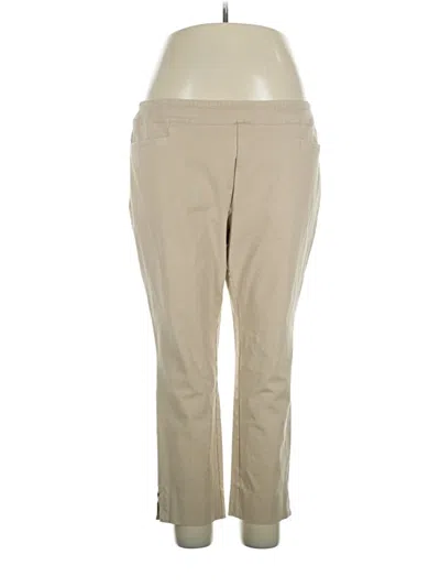 Pre-owned Soft Surroundings Casual Pants In Brown