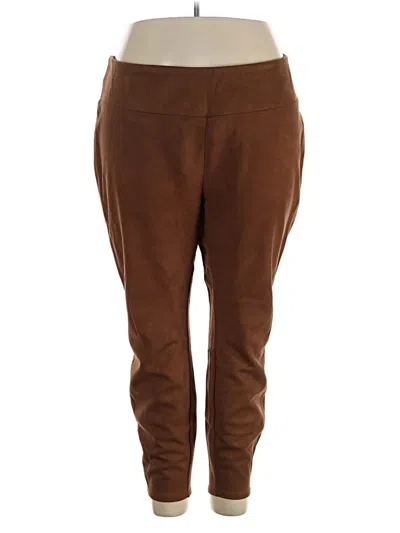 Pre-owned Soft Surroundings Casual Pants In Brown