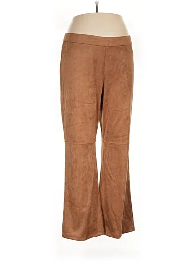 Pre-owned Soft Surroundings Casual Pants In Brown
