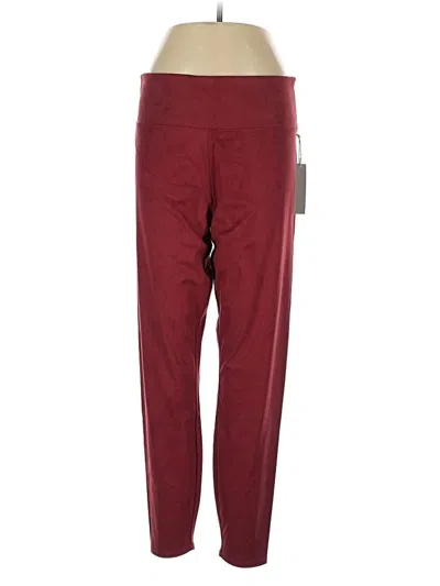 Pre-owned Soft Surroundings Casual Pants In Burgundy