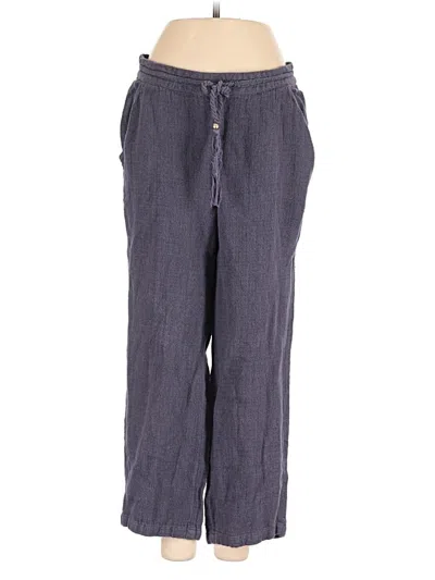 Pre-owned Soft Surroundings Casual Pants In Gray