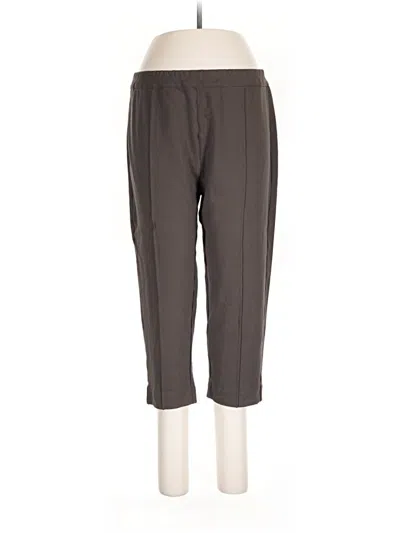 Pre-owned Soft Surroundings Casual Pants In Gray