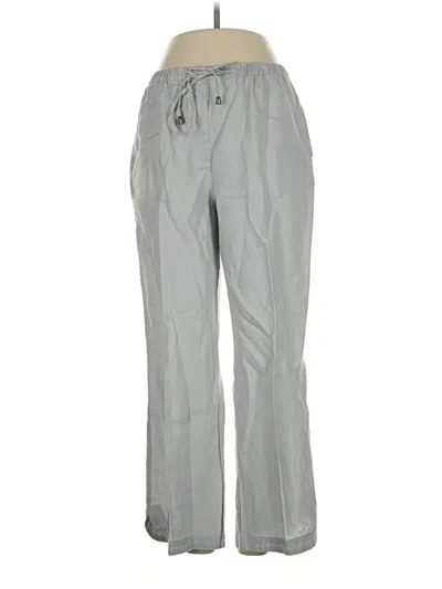 Pre-owned Soft Surroundings Casual Pants In Gray
