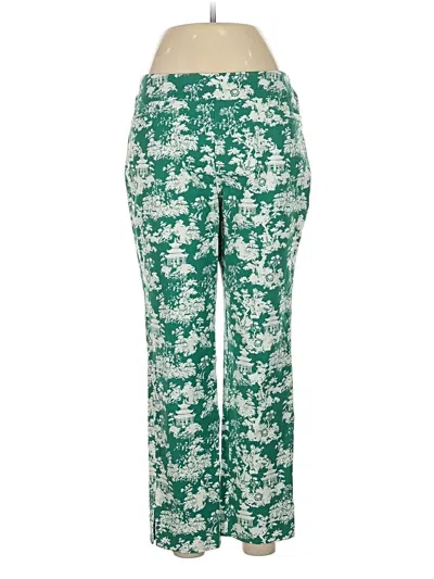 Pre-owned Soft Surroundings Casual Pants In Green