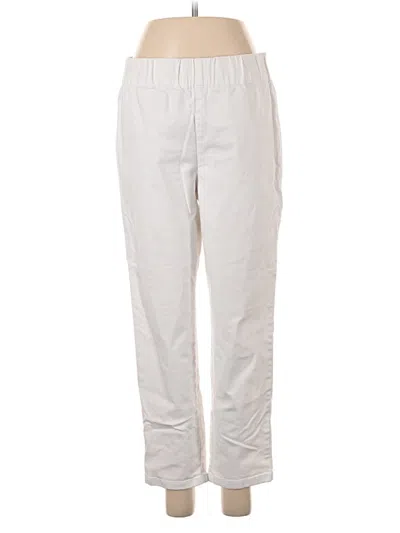 Pre-owned Soft Surroundings Casual Pants In Ivory