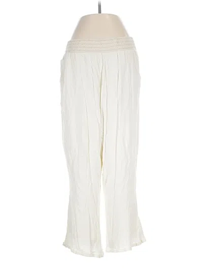 Pre-owned Soft Surroundings Casual Pants In Ivory