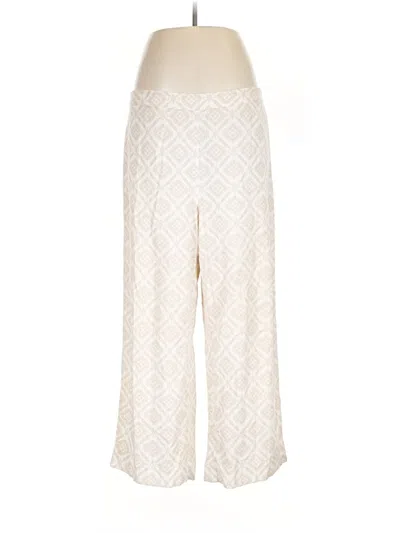 Pre-owned Soft Surroundings Casual Pants In Ivory