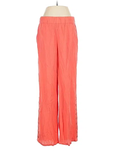 Pre-owned Soft Surroundings Casual Pants In Orange