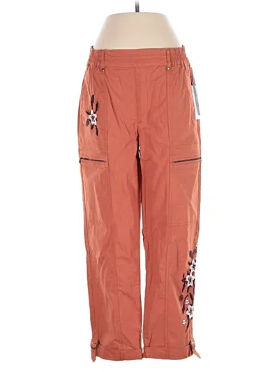 Pre-owned Soft Surroundings Casual Pants In Orange