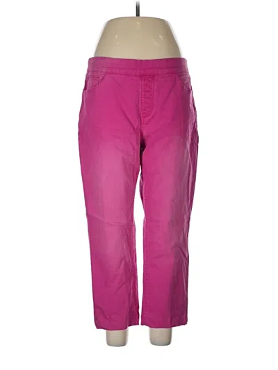 Pre-owned Soft Surroundings Casual Pants In Pink