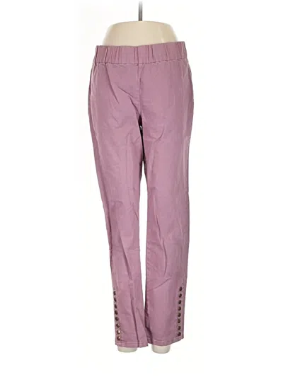 Pre-owned Soft Surroundings Casual Pants In Purple