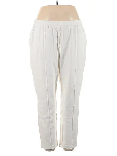 Pre-owned Soft Surroundings Casual Pants In White