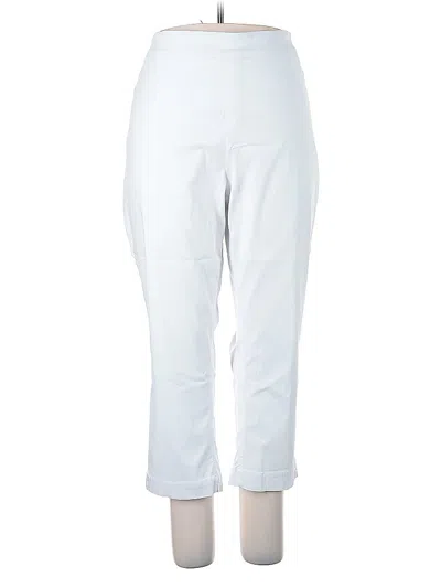 Pre-owned Soft Surroundings Casual Pants In White