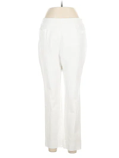 Pre-owned Soft Surroundings Casual Pants In White
