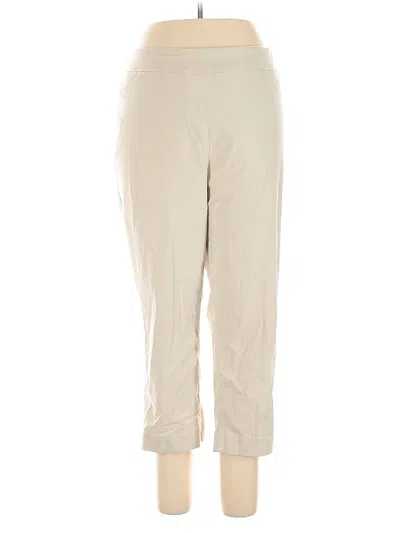 Pre-owned Soft Surroundings Casual Pants In White