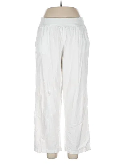 Pre-owned Soft Surroundings Casual Pants In White