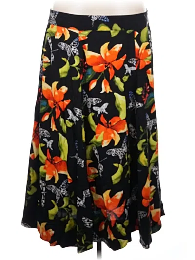 Pre-owned Soft Surroundings Casual Skirt In Black