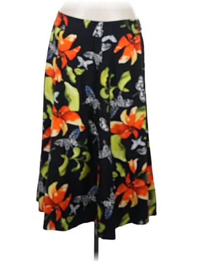 Pre-owned Soft Surroundings Casual Skirt In Black