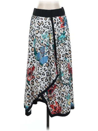 Pre-owned Soft Surroundings Casual Skirt In Blue