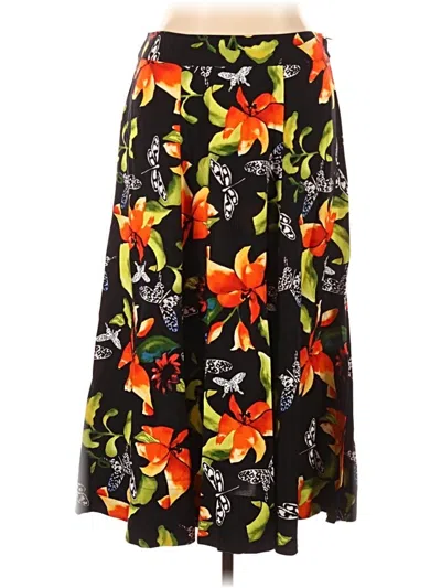 Pre-owned Soft Surroundings Casual Skirt In Orange