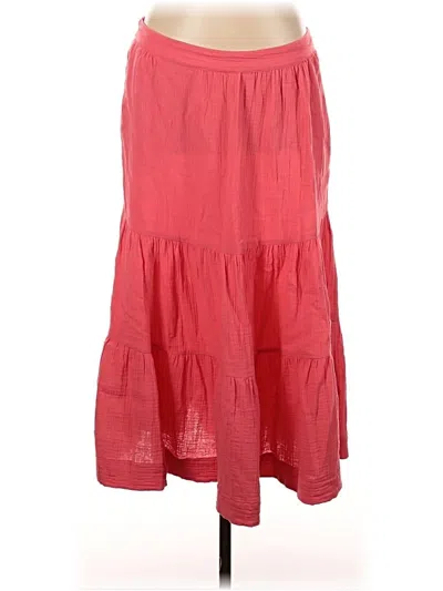 Pre-owned Soft Surroundings Casual Skirt In Pink