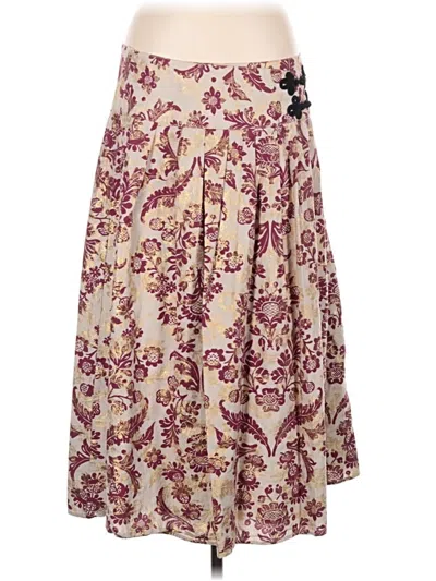 Pre-owned Soft Surroundings Casual Skirt In White