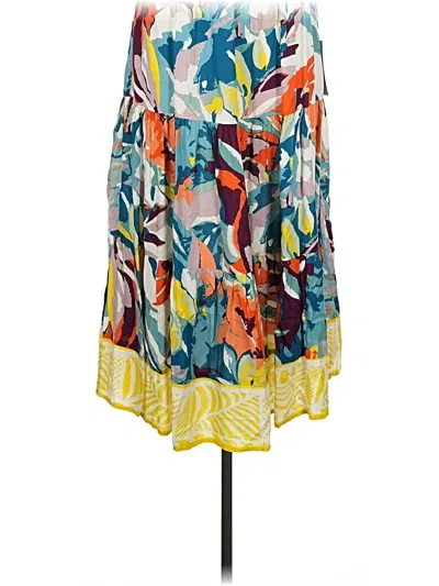 Pre-owned Soft Surroundings Casual Skirt In Yellow